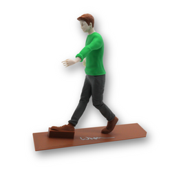 Signed Wren 3D Printed Figure