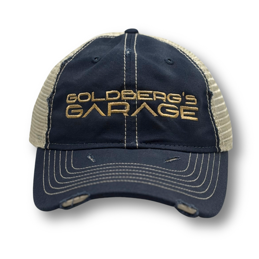 Goldberg's Garage Distressed Dad Hat