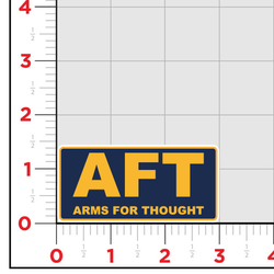 Arms For Thought PVC Patch