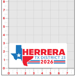 Herrera 23 Bumper Sticker