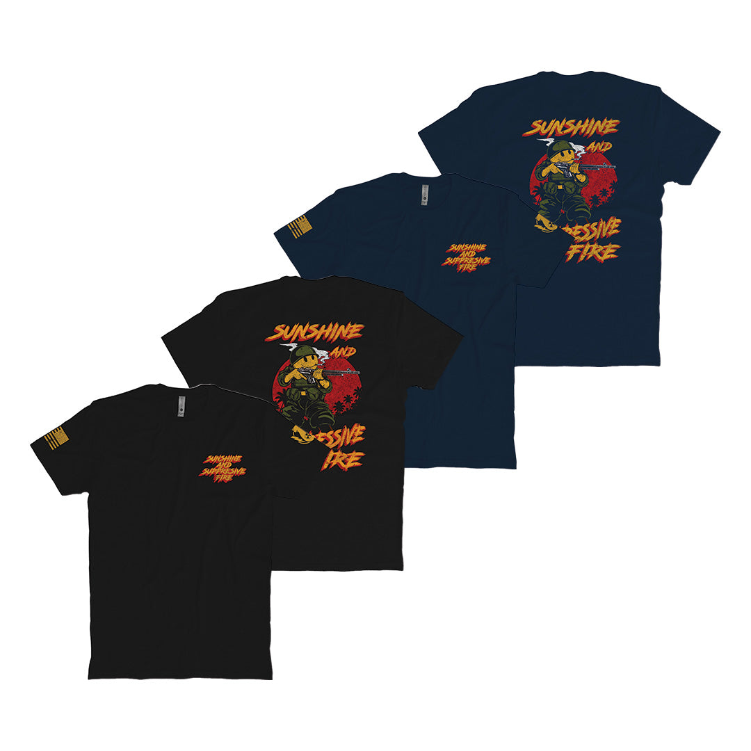 Sunshine and Suppressive Fire T-Shirt