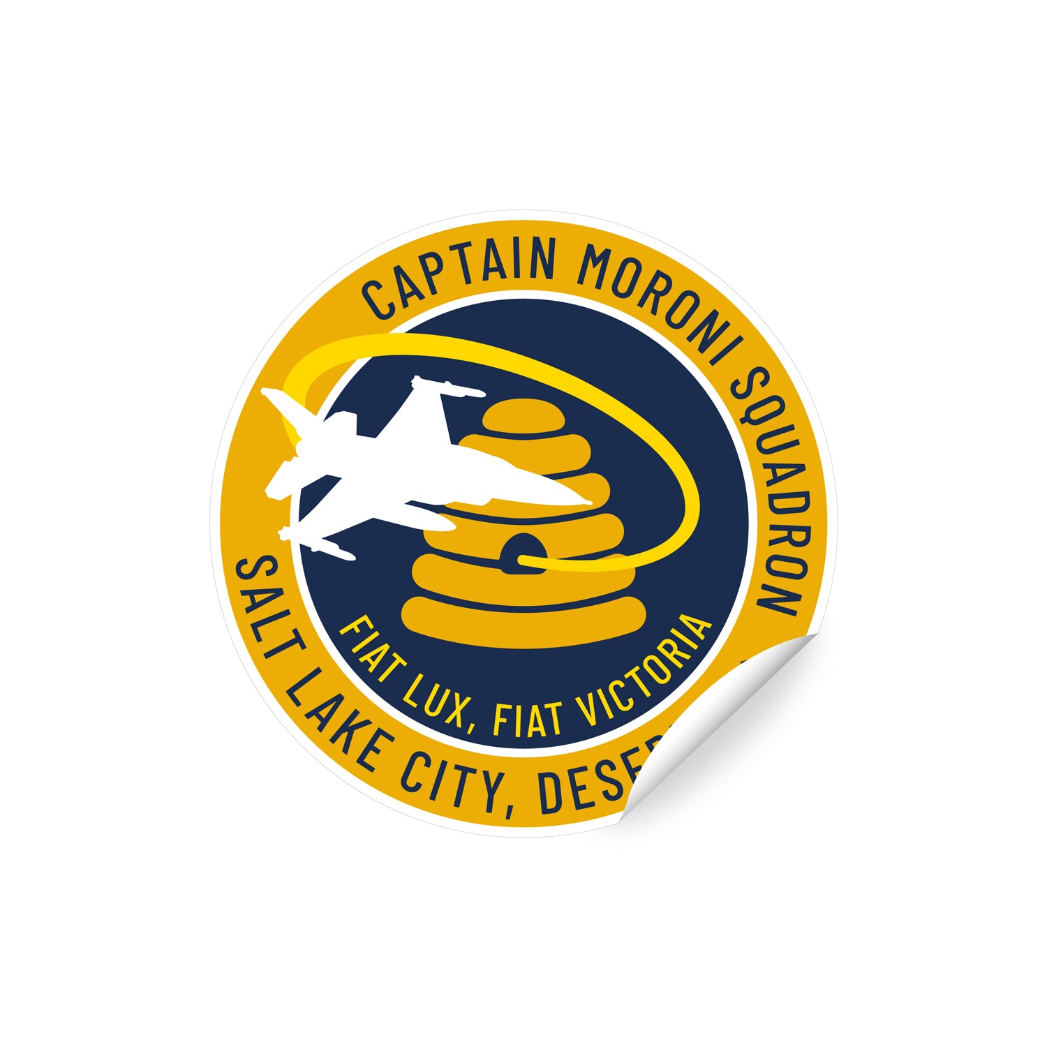 Captain Moroni Squadron Sticker