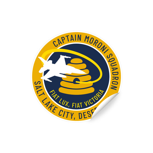 Captain Moroni Squadron Sticker