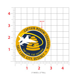 Captain Moroni Squadron Sticker