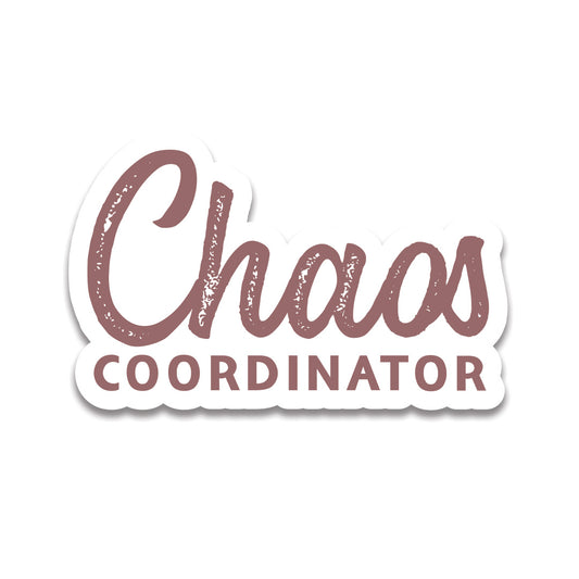 Chaos Coordinator 2.0 Sticker