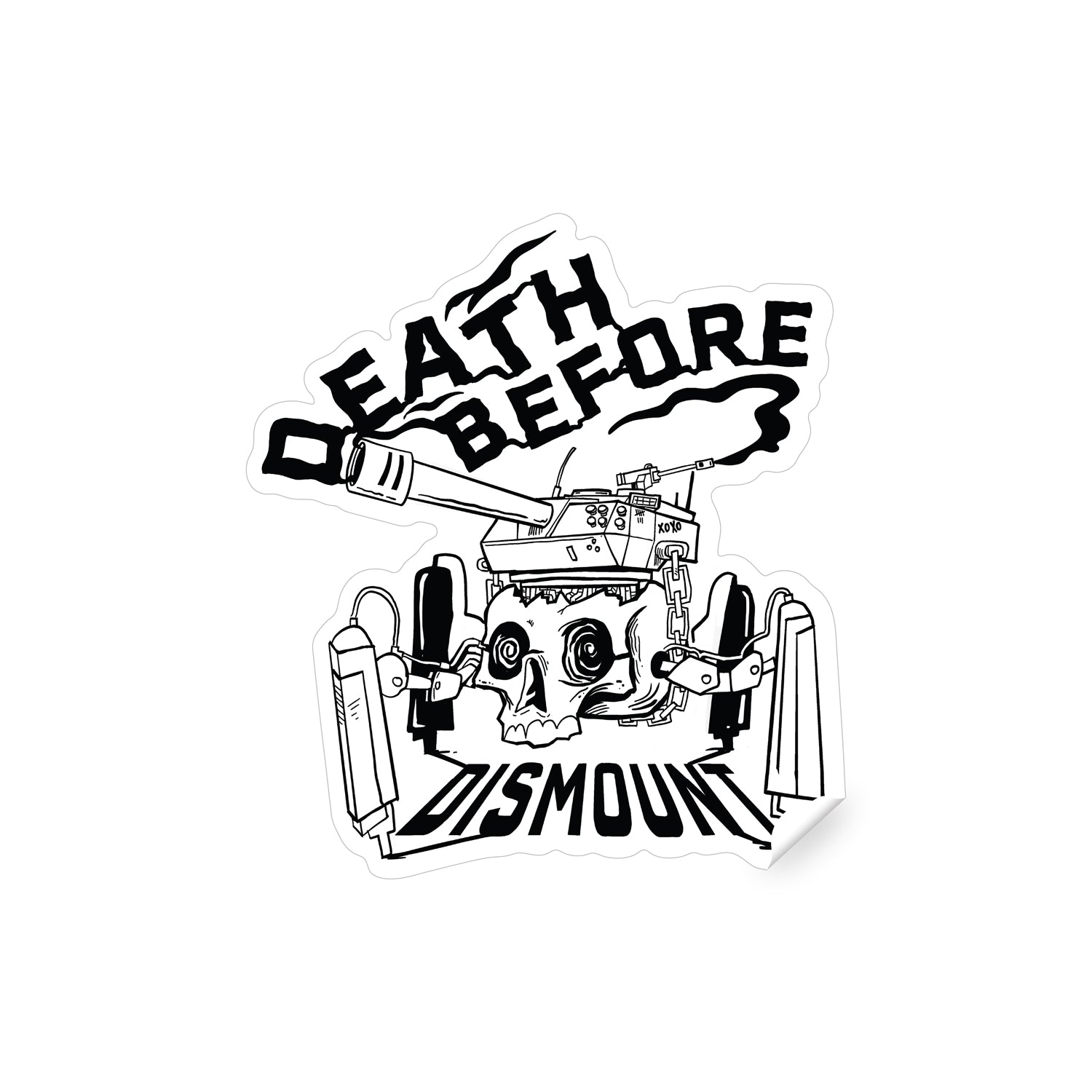 Death Before Dishonor Sticker