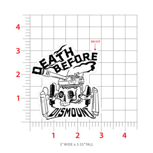Death Before Dishonor Sticker