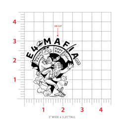 E4 Mafia Sticker