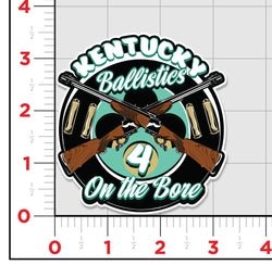 4 On The Bore Sticker