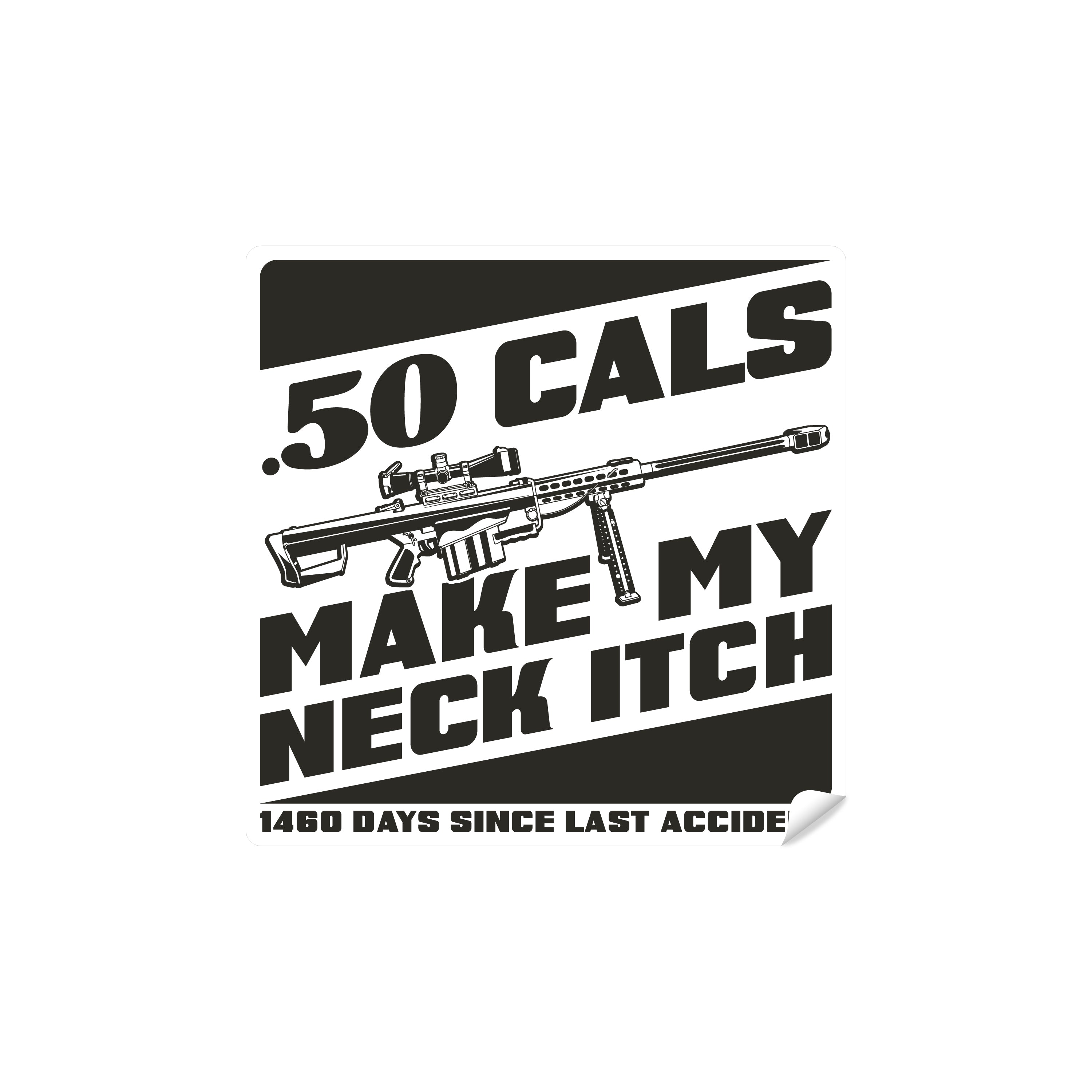 Make My Neck Itch Sticker