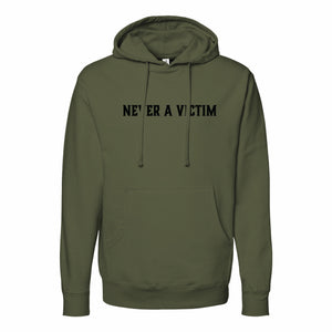 Never A Victim Hoodie