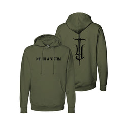 Never A Victim Hoodie