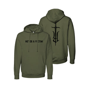 Never A Victim Hoodie