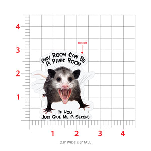 Panic Room Sticker