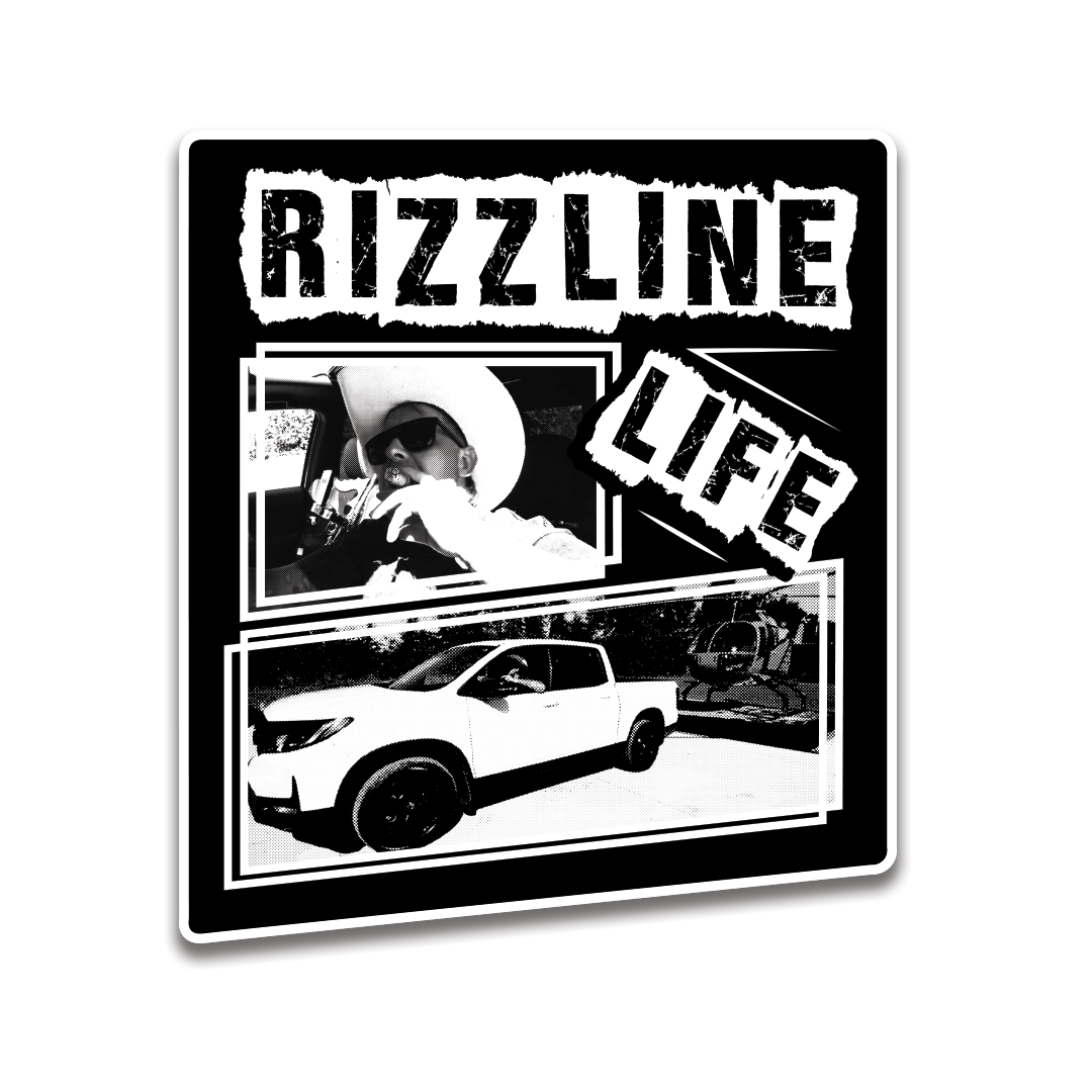 Rizzline Life Sticker