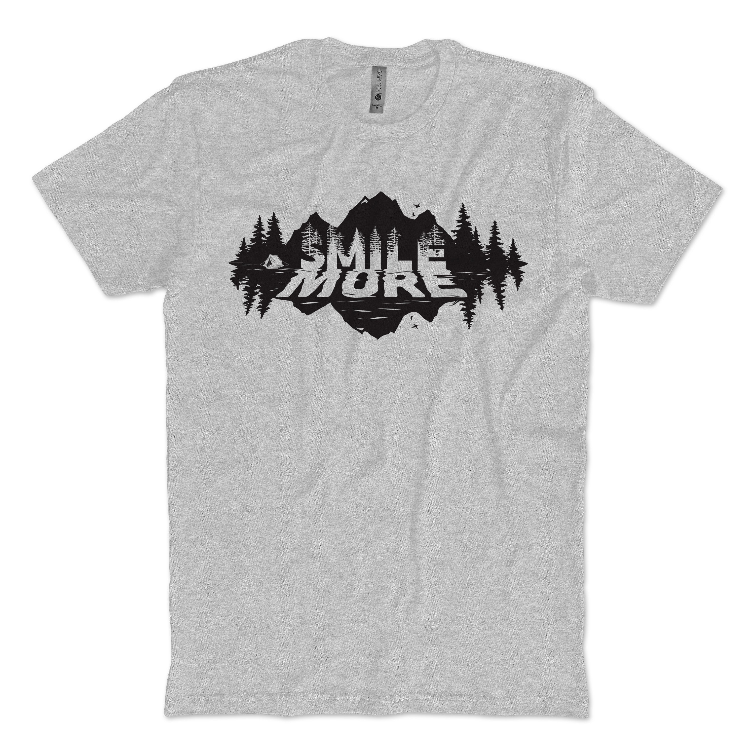 Smile More Camping T-Shirt