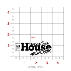 The Crack House Project Sticker