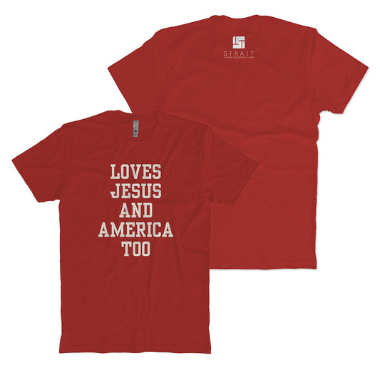 Jesus And America T-Shirt