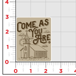 Come As You Are Sticker