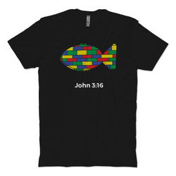 John 3:16 (Fish) T-shirt