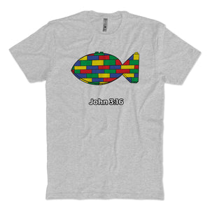 John 3:16 (Fish) T-shirt