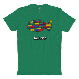 John 3:16 (Fish) T-shirt