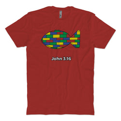 John 3:16 (Fish) T-shirt