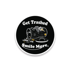 Get Trashed Sticker