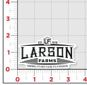 Larson Farms Banner Sticker