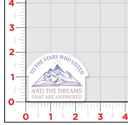 To The Stars Sticker