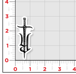 Tyrant Design Logo Sticker