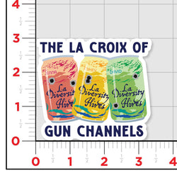 The Gun Channel Sticker