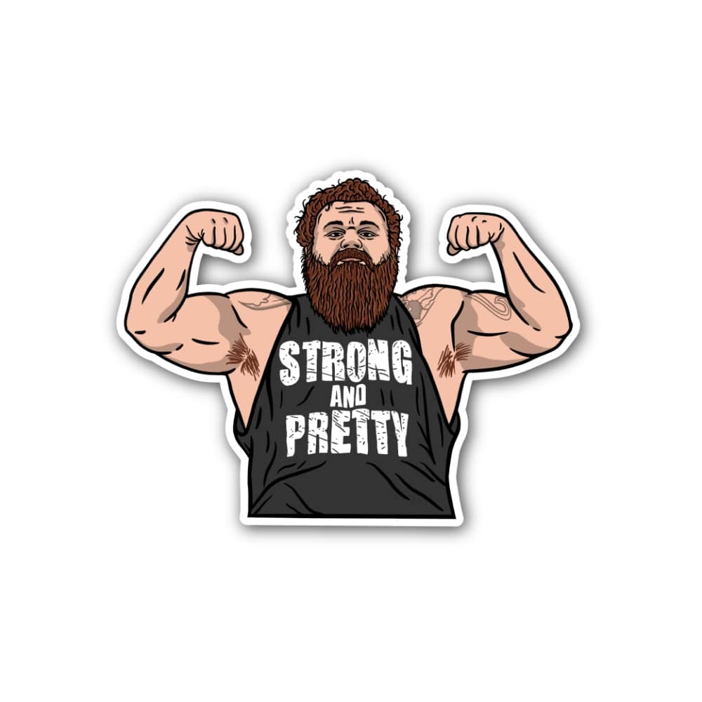Strongmen Sticker